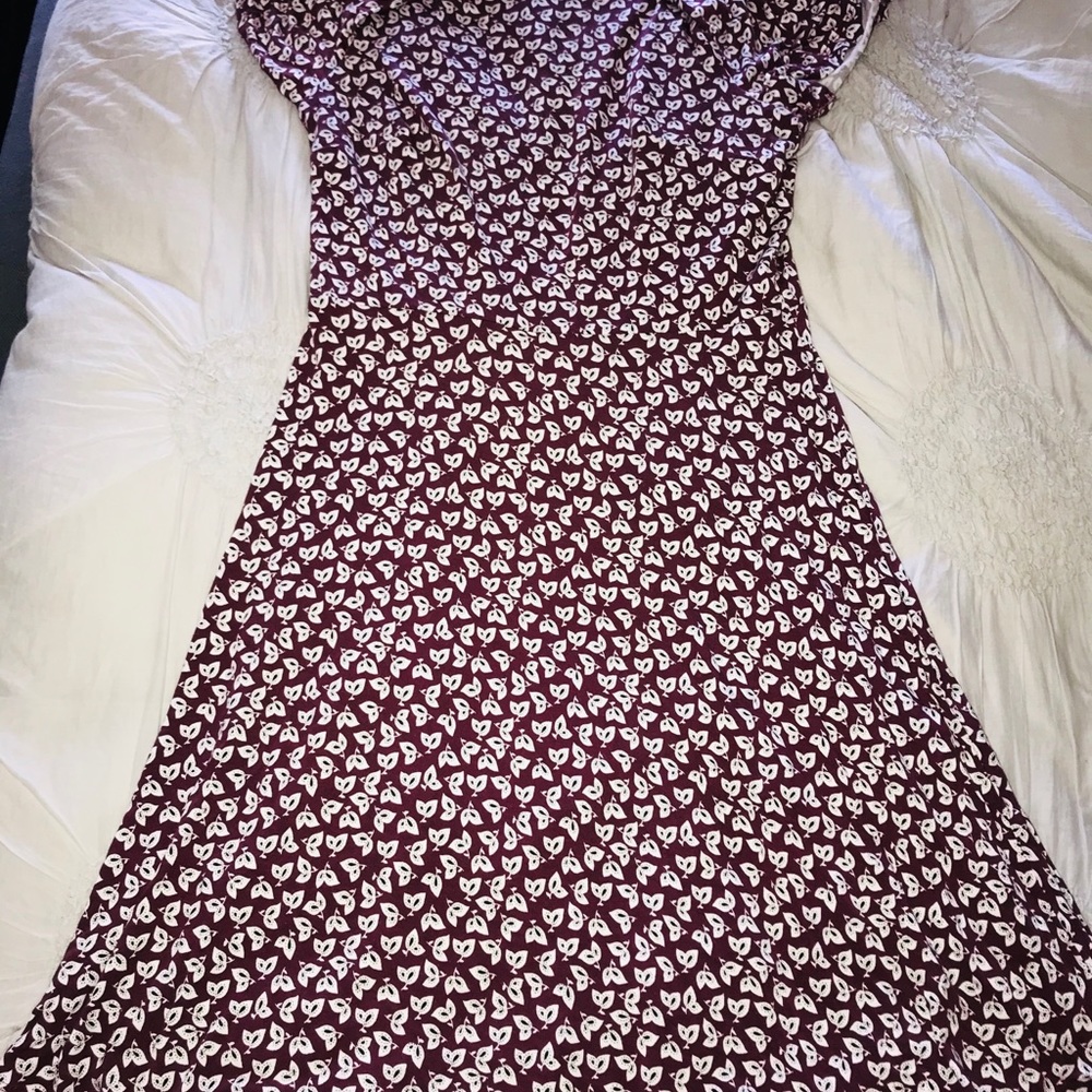 EUC Loft Dress short sleeve Size XS